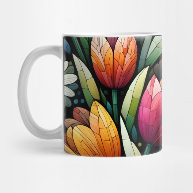 Tulip Flower by Jenni Arts